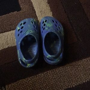 Little boys size 6 crocs  preferable for water